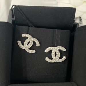 Chanel CC studs